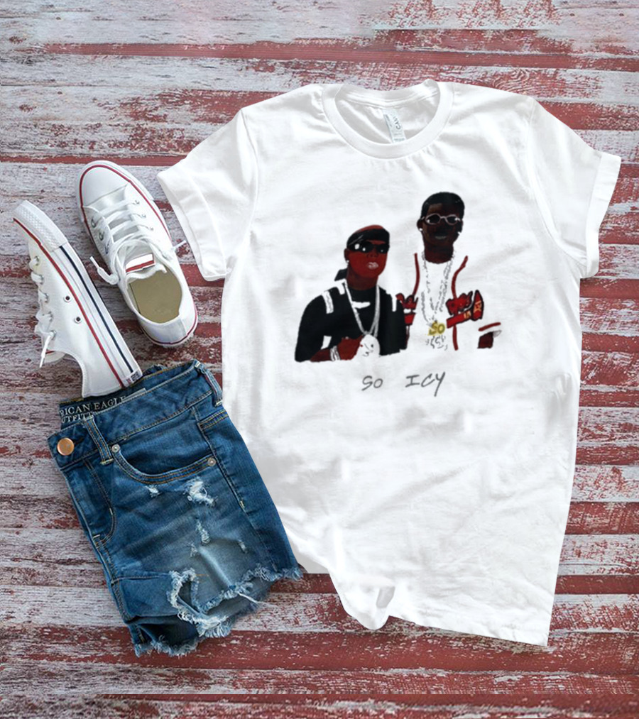 So Icy Wearing Teef Bling T-Shirt
