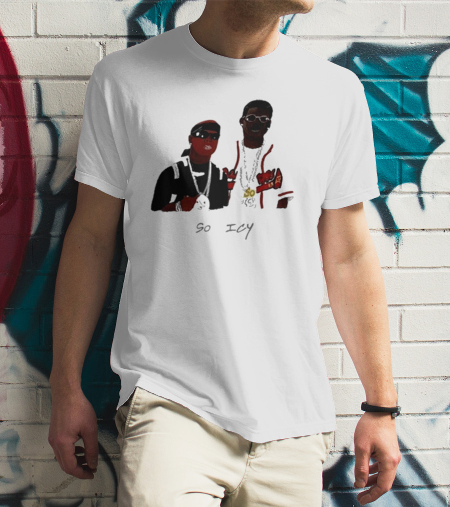 So Icy Wearing Teef Bling T-Shirt