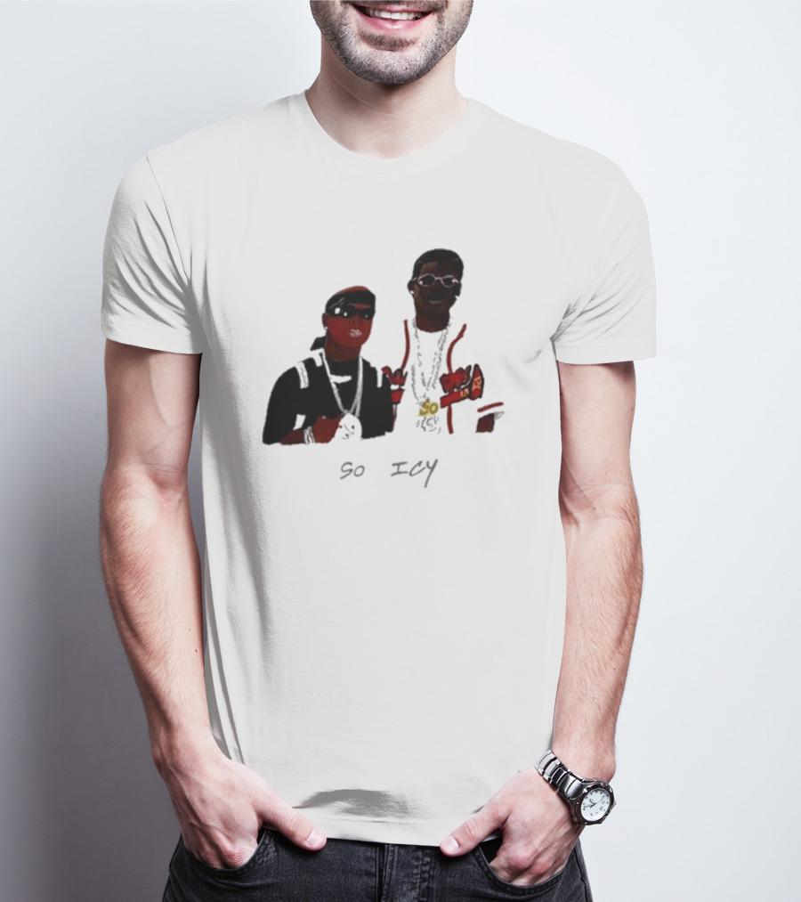 So Icy Wearing Teef Bling T-Shirt