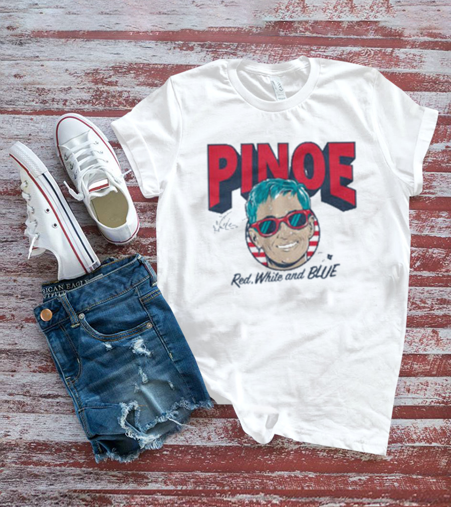 PINOE Red White And Blue T-Shirt
