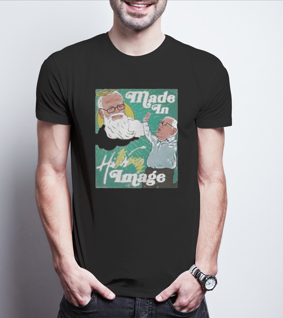 James Hillier Made In His Image Scott Morrison Angelic Figure T-Shirt