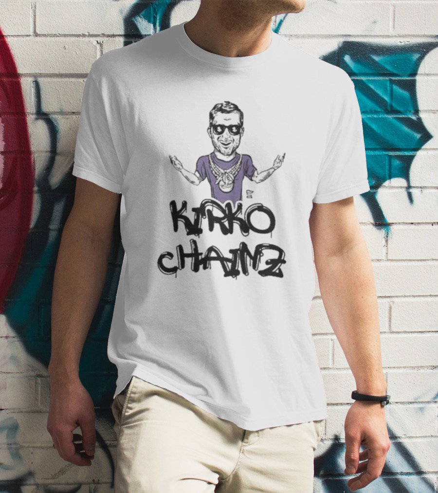 Minnesota Kirko Chainz Boy Wearing Sunglasses T-Shirt