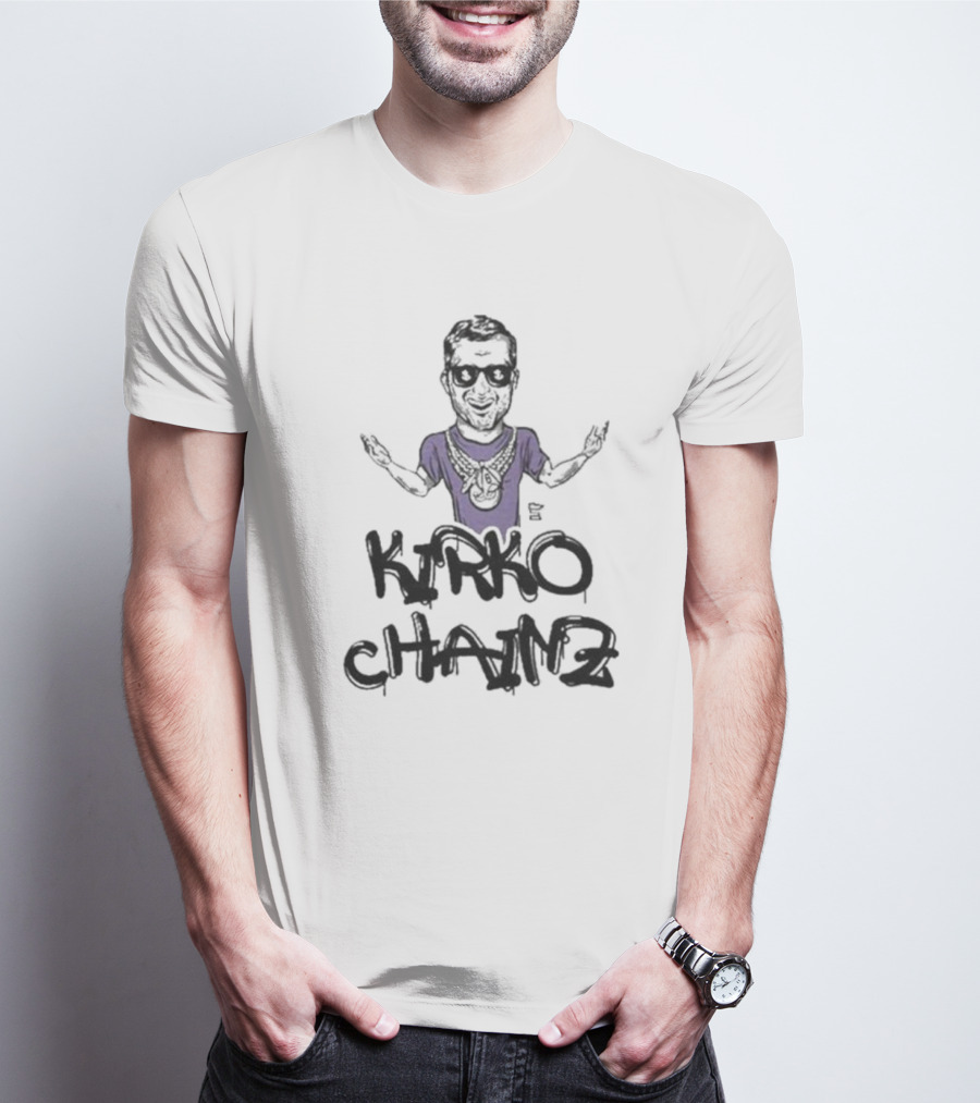 Minnesota Kirko Chainz Boy Wearing Sunglasses T-Shirt