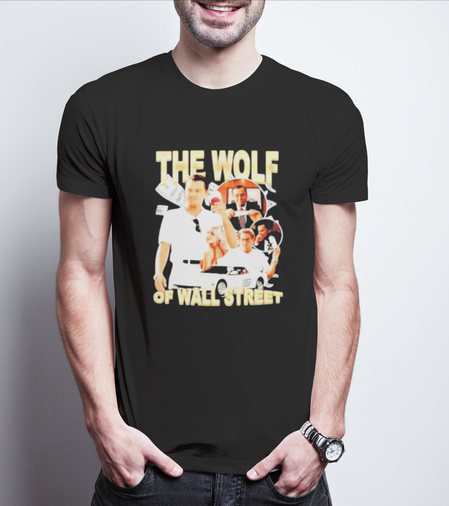 The Wolf Of Wall Street Money Lifestyle Iconic Scenes T-Shirt