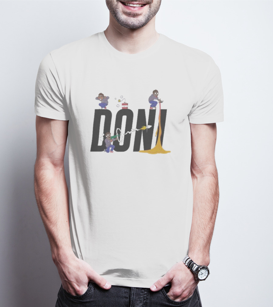 Doni Bobes Mischief Explosive Fun Prankster Antics T-Shirt