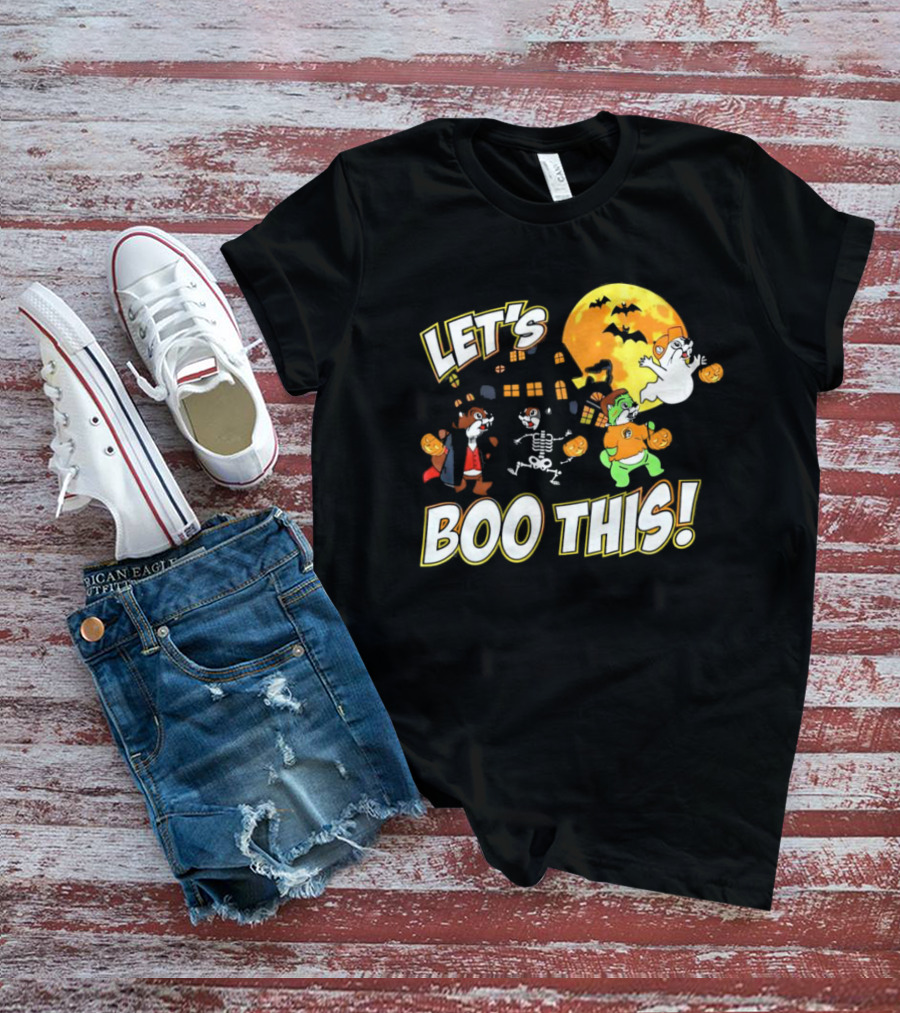 Buc-ee's Halloween Let's Boo This Full Moon Ghosts And Monsters T-Shirt