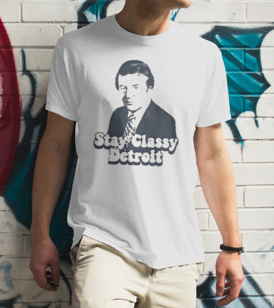 Ryan Ermanni Bill Bonds Stay Classy Detroit T-Shirt