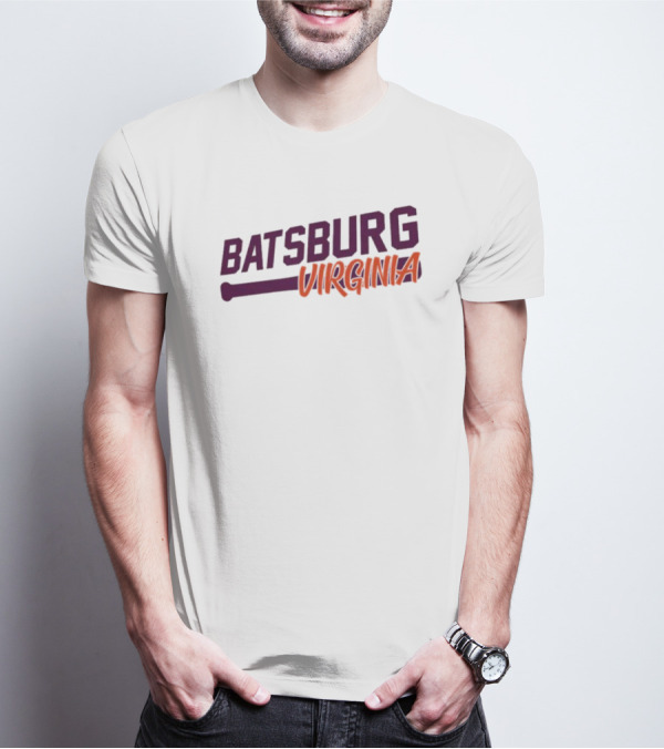 Batsburg Virginia Baseball Bat T-Shirt