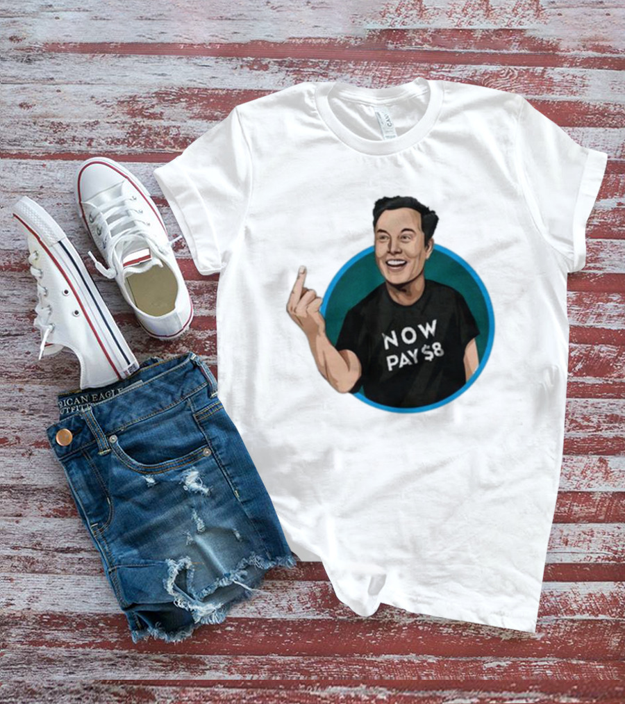 Elon Musk Now Pay $8 Circle Gesture T-Shirt