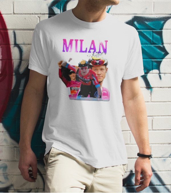 Milan Jonathan Bahrain Cycling Victory T-Shirt