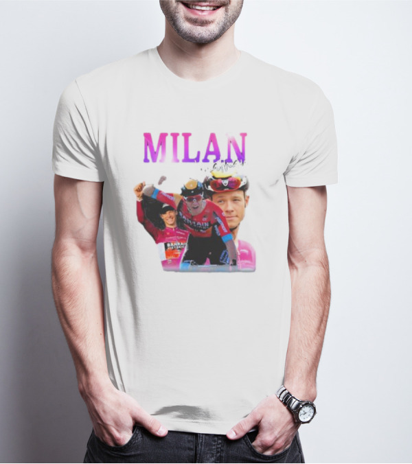 Milan Jonathan Bahrain Cycling Victory T-Shirt