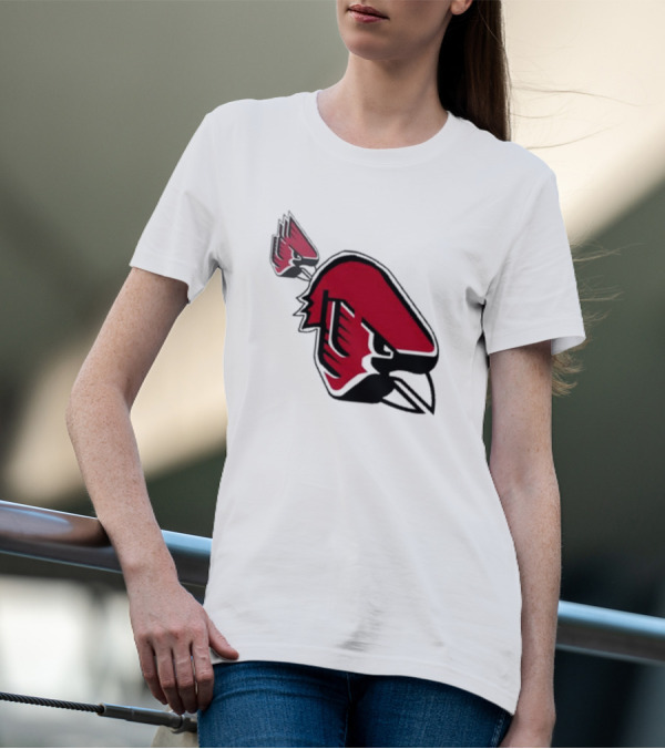 Ball State Cardinal With A Mustache Logo Concept T-Shirt