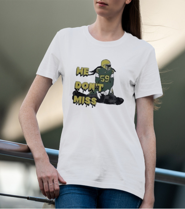 Campechecollective He Don’t Miss Campbell Linebacker 59 T-Shirt