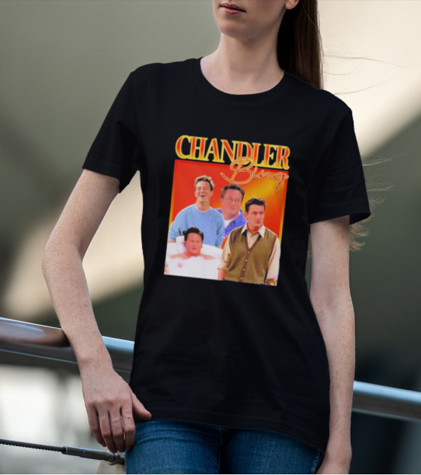 CHANDLER BING MADDNESS SHOP HOMAGE T-Shirt