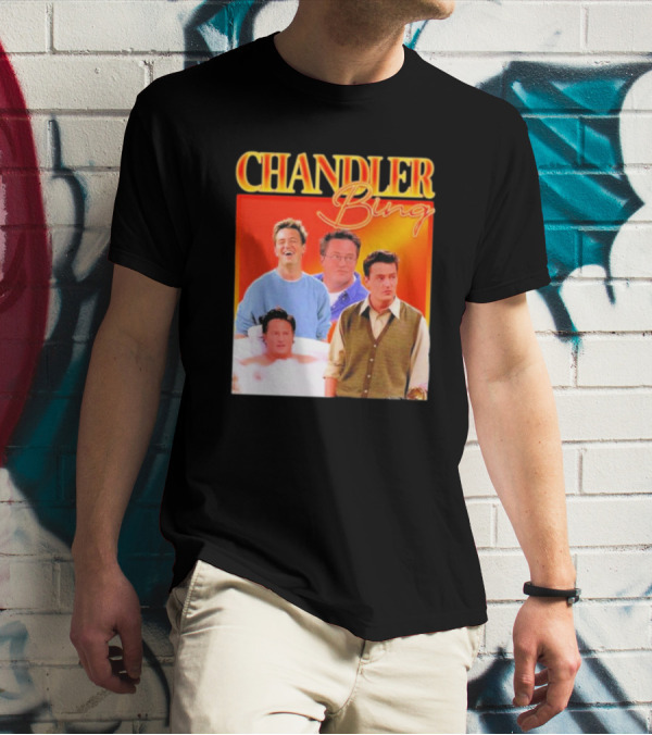 CHANDLER BING MADDNESS SHOP HOMAGE T-Shirt