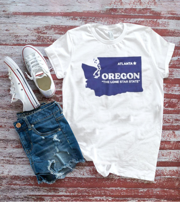 Washington State Oregon The Lone Star State Funny Pacific Northwest Meme T-Shirt