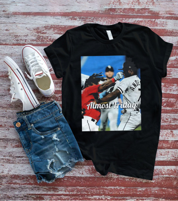 Almost Friday Baseball Knockout Action T-Shirt