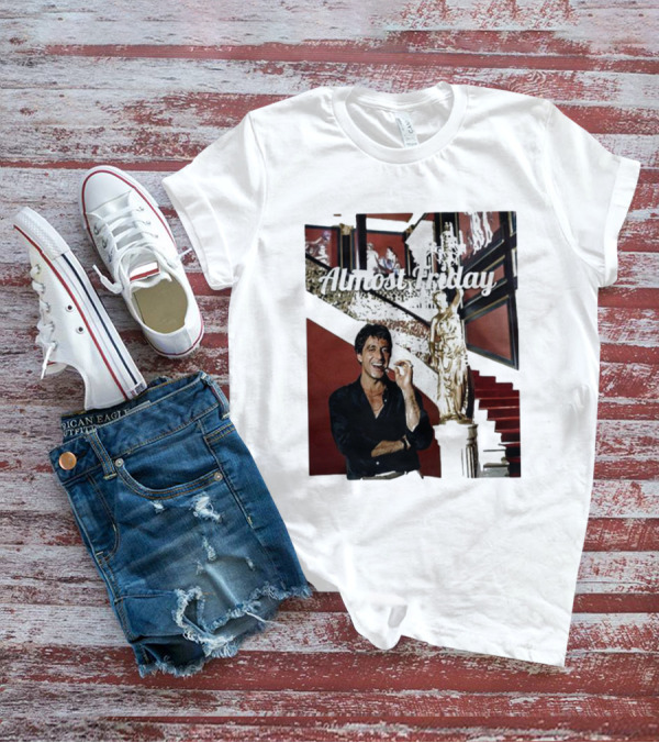 Almost Friday Scarface Mansion Scene T-Shirt