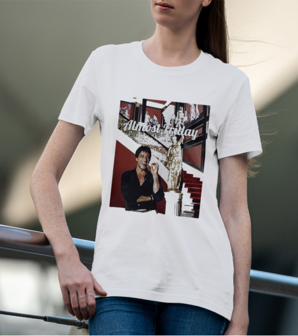 Almost Friday Scarface Mansion Scene T-Shirt