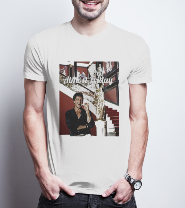 Almost Friday Scarface Mansion Scene T-Shirt