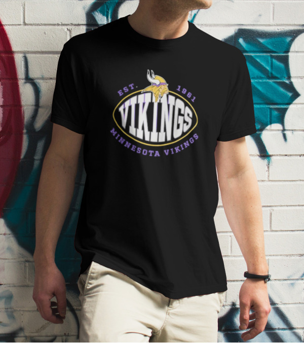 Minnesota Vikings Est. 1961 Boss X NFLTrap T-Shirt