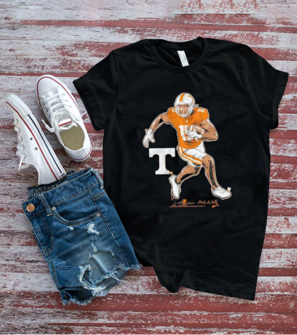 Tennessee Football Bru McCoy Superstar Pose T Vols Football T-Shirt