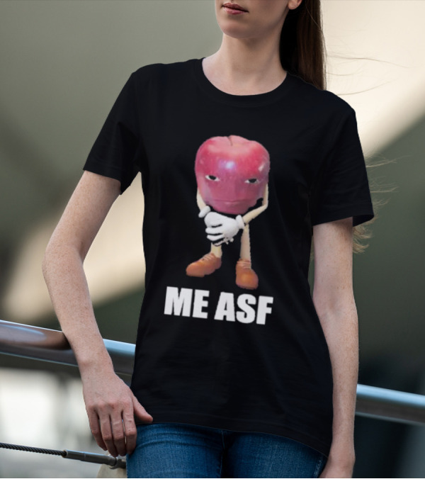 Apple Head Character Me Asf Confident Pose T-Shirt