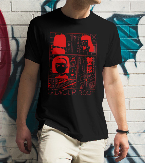 Ginger Root? Manga Panels T-Shirt