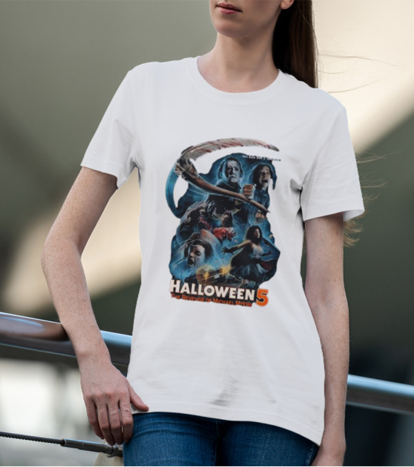 Halloween 5 The Revenge Of Michael Myers He's Back With A Vengeance T-Shirt