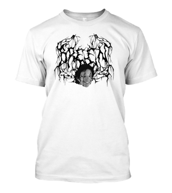 Heavy Metal Neil Breen Logo With Abstract Text T-Shirt