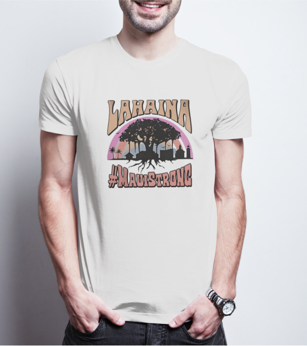 Lahaina Maui Strong Sunset T-Shirt