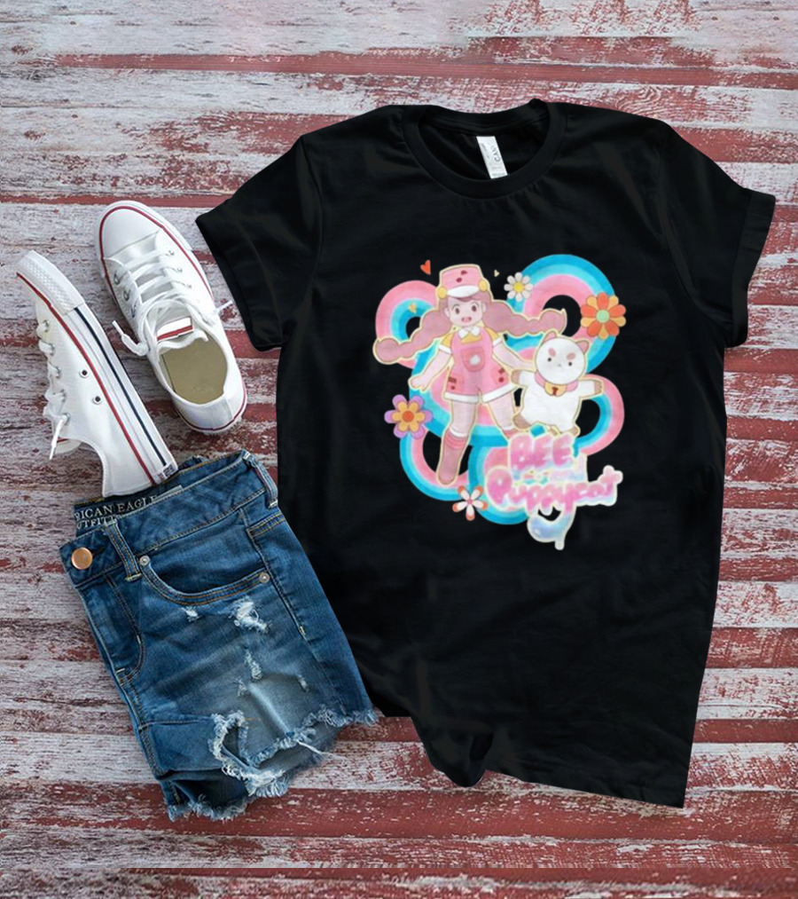 Bee And Puppycat Sunkissed Space Floral Friendship Adventure T-Shirt