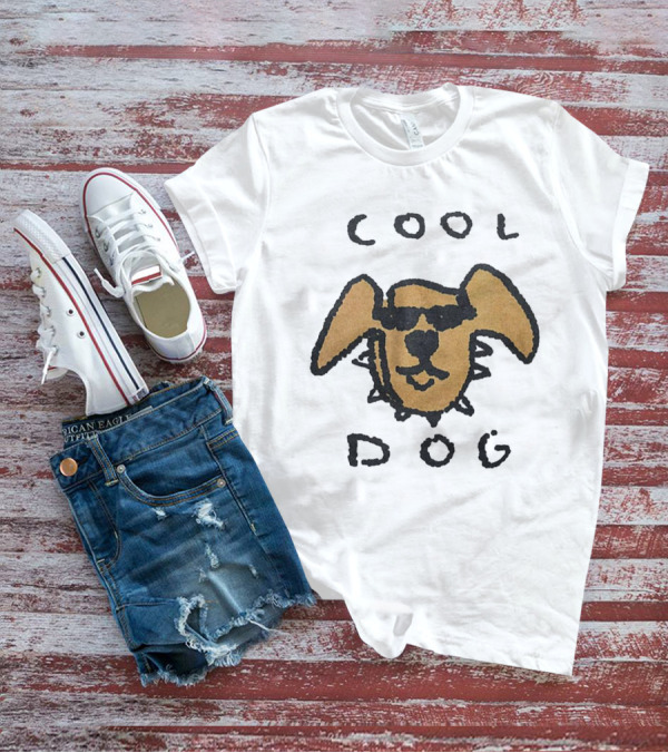 COOL DOG Sunglasses Head T-Shirt