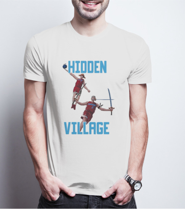 Hidden Village Basketball Ninjas T-Shirt
