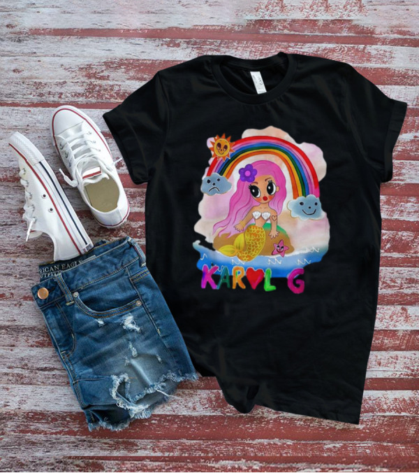 Karol G Mañana Será Bonito Sirena La Bichota Bichota Team Karol T-Shirt