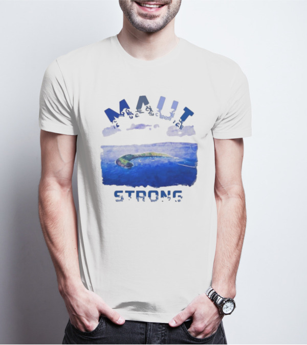 Maui Strong Lahaina Vintage Coastal Landscape T-Shirt