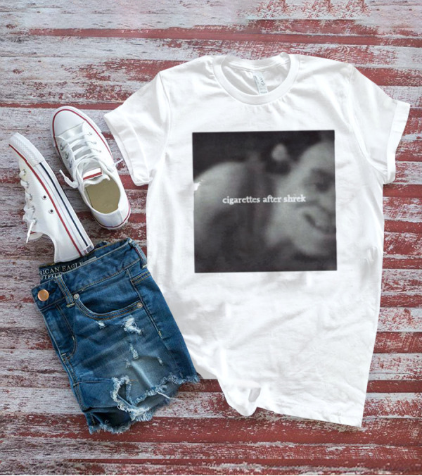 Requin Fils De Chien Cigarettes After Shrek Retro Film Aesthetic T-Shirt