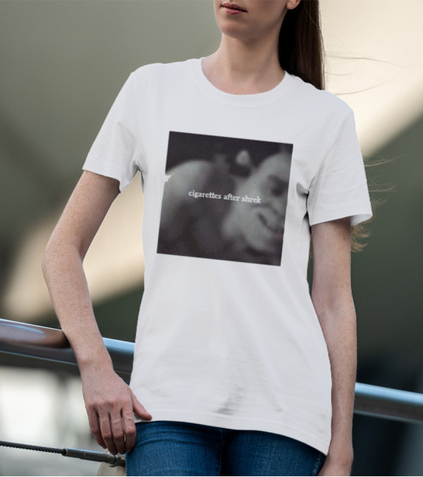 Requin Fils De Chien Cigarettes After Shrek Retro Film Aesthetic T-Shirt