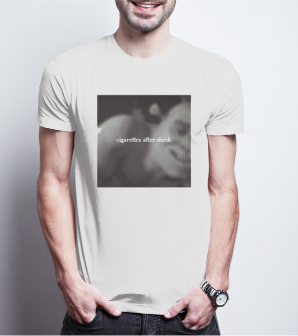 Requin Fils De Chien Cigarettes After Shrek Retro Film Aesthetic T-Shirt