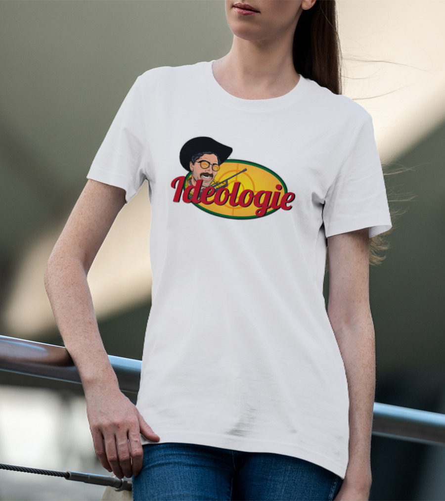 Hasan Piker Ideologie Hunter Parody Americore Popup Meet And Greet T-Shirt