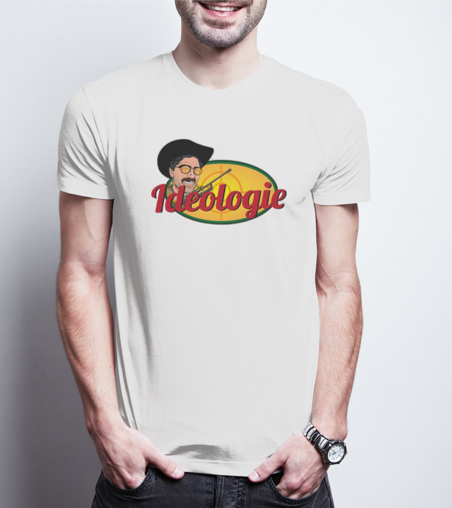 Hasan Piker Ideologie Hunter Parody Americore Popup Meet And Greet T-Shirt