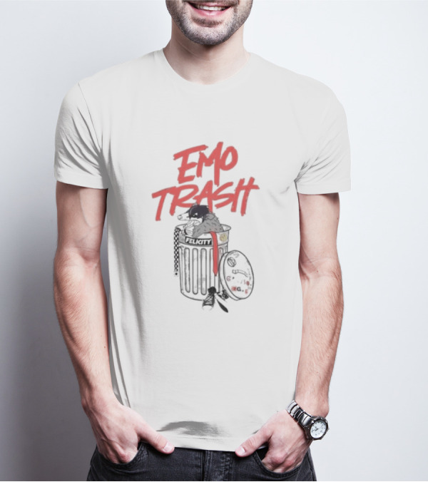 Emo Trash Racoon Felicity T-Shirt