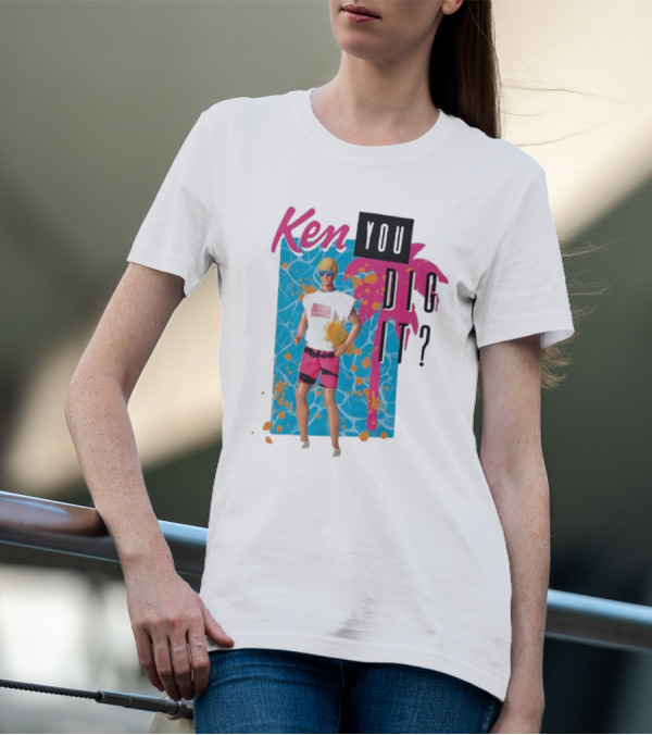 Ken You Dig It I Am Kenough Barbi Ken Surf T-Shirt