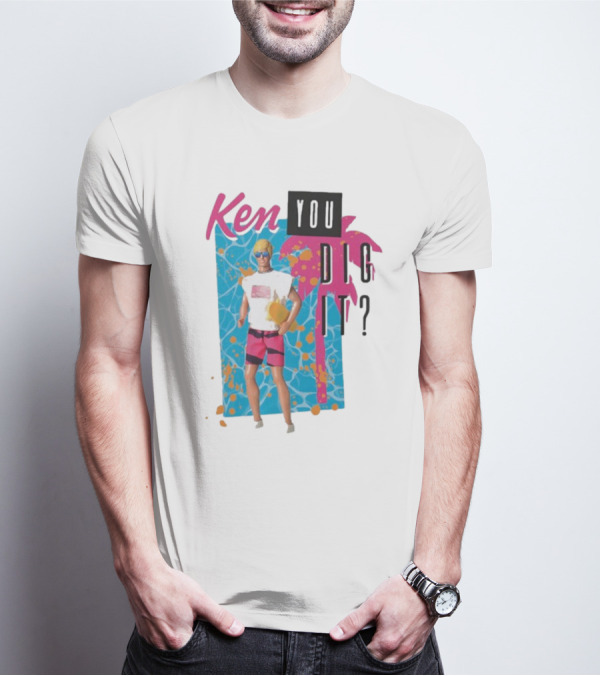 Ken You Dig It I Am Kenough Barbi Ken Surf T-Shirt