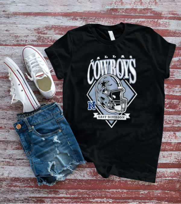 Dallas Cowboys East Division Helmet Graphic NFL T-Shirt