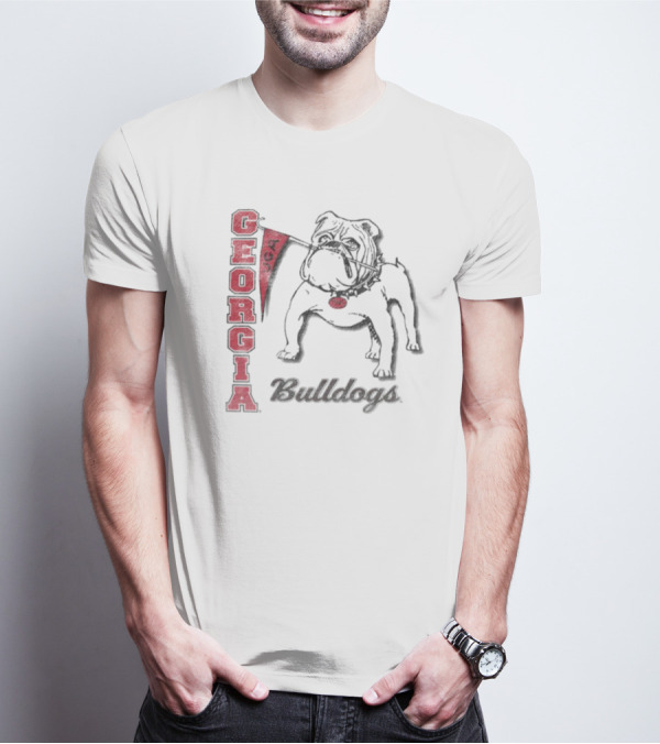 Georgia Bulldogs Vintage '47 Franklin Phase Out Retro Graphics T-Shirt