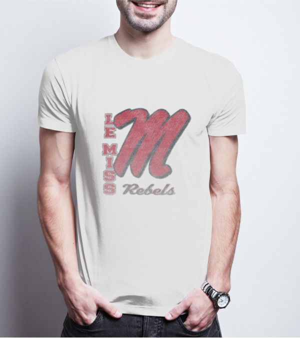 Ole Miss Rebels Vintage M Logo Phase Out ’47 Franklin T-Shirt
