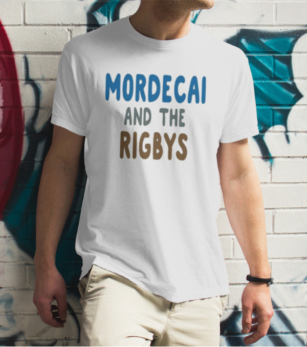Mordecai And The Rigbys Band Reference From Regular Show T-Shirt