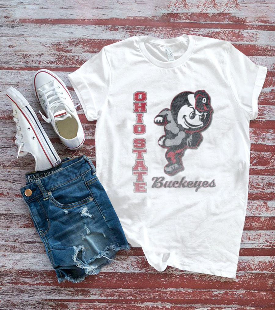 Ohio State Buckeyes Vintage Phase Out ’47 Franklin Mascot T-Shirt