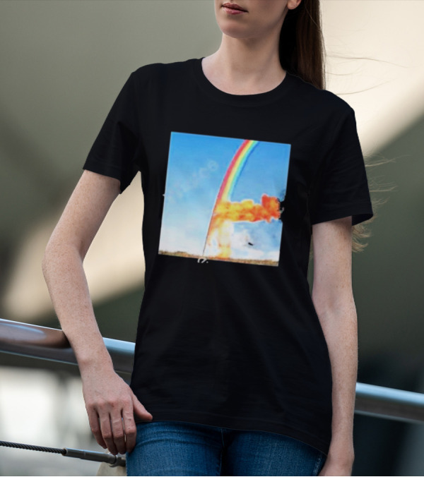 Sigur Rós Merch Átta Rainbow And Explosion T-Shirt